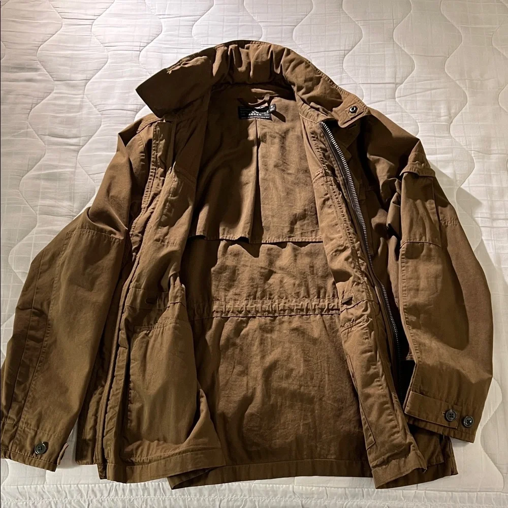J. Crew Men's Field Jacket — Dark Tan — Medium - Picture 4 of 9
